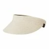 Rohnisch Ladies Straw Sun Golf Visor 111415