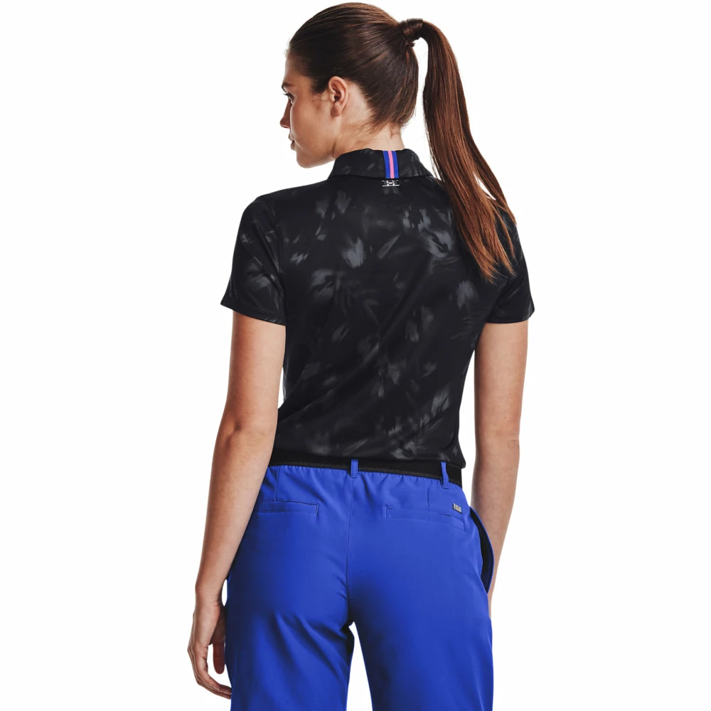 Under Armour Ladies Zinger Blur Golf Shirt 1373638 - Image 4