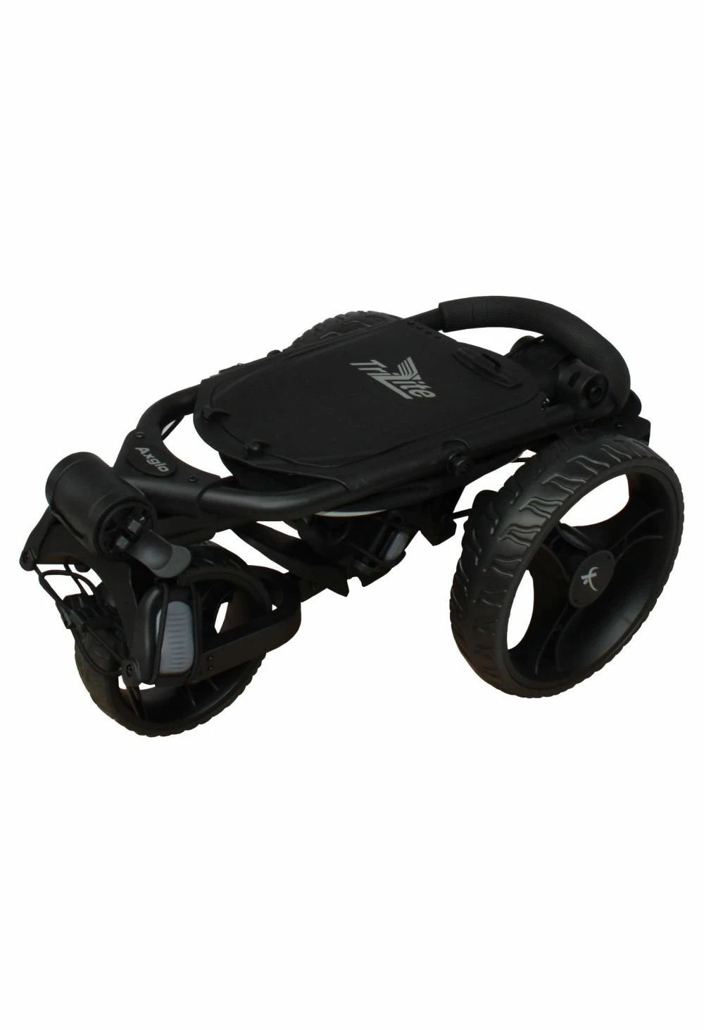 Axglo TriLite 3 Wheel Golf Trolley | Black/Black - Image 4