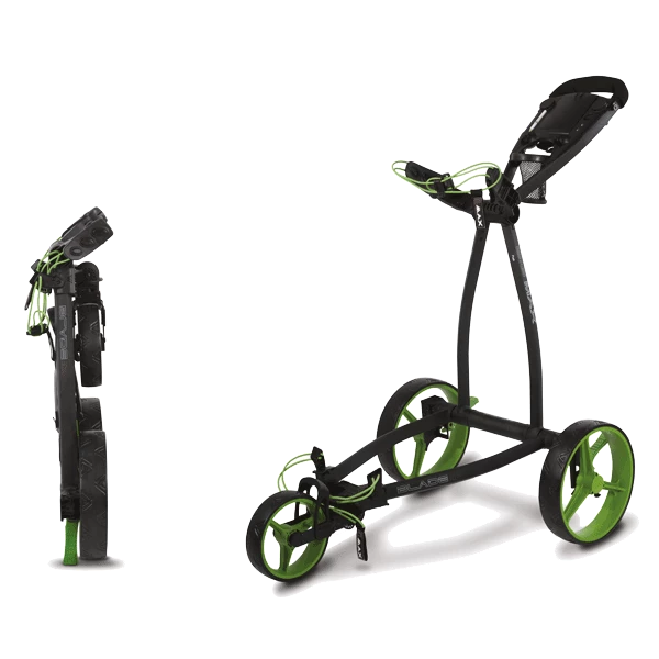 Big Max Blade IP Golf Trolley | Phantom/Lime - Image 2