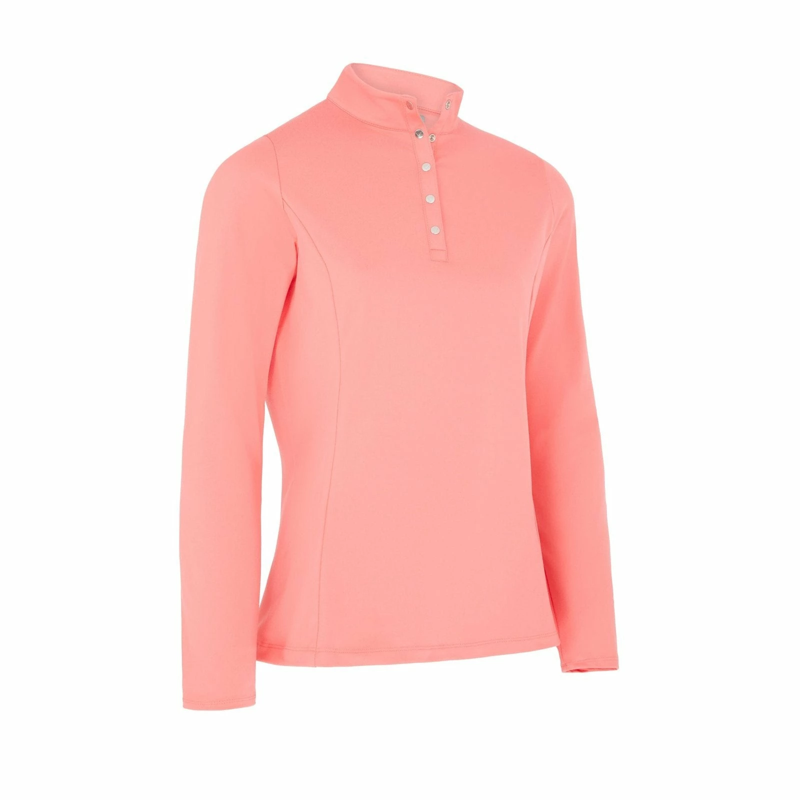 Callaway Ladies Thermal Fleeceback Golf Polo Shirt CGKFC077