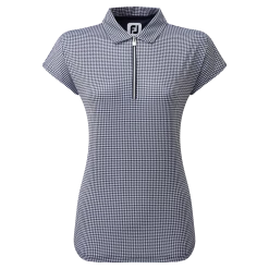 FootJoy Ladies HTH Print Cap Sleeveless Golf Polo Shirt 80178