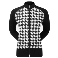 Footjoy Ladies Full Zip Houndstooth Midlayer 88858