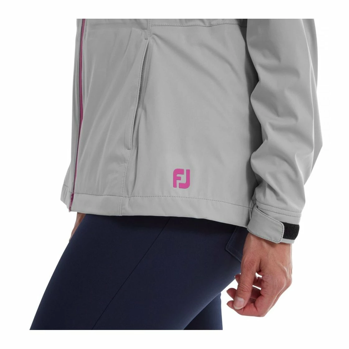 FootJoy Ladies Hydroknit Waterproof Golf Jacket 87996 - Image 4