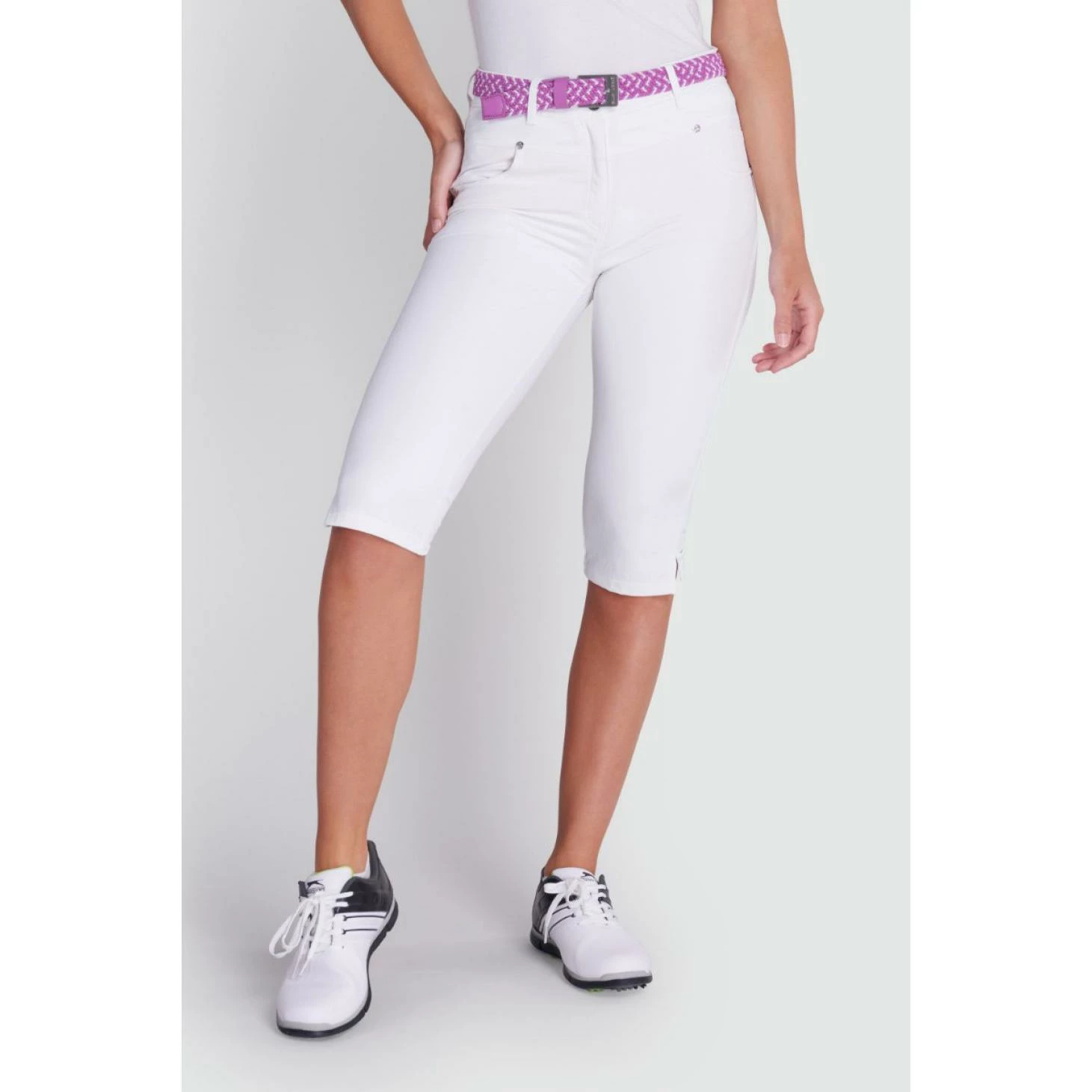 Green Lamb Ladies Tasha Golf Pedal Pushers SG14301 - Image 4