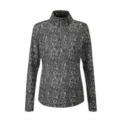 Ping Ladies Lois Printed Long Sleeve Golf Polo P93579