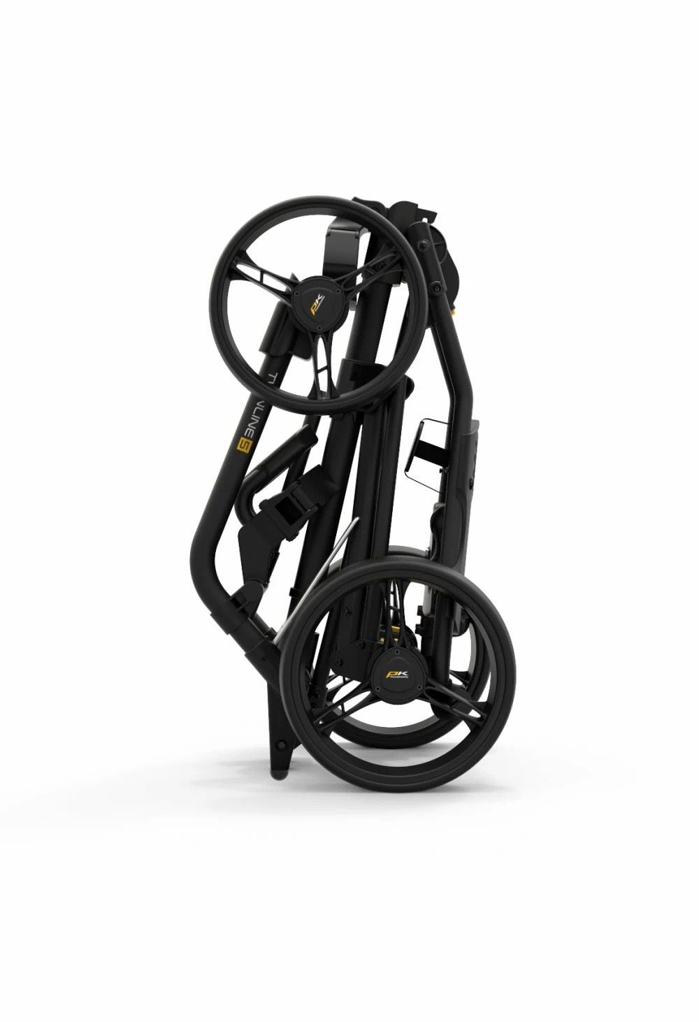 Powakaddy Twinline 5 Push Golf Trolley | Matte Black - Image 3