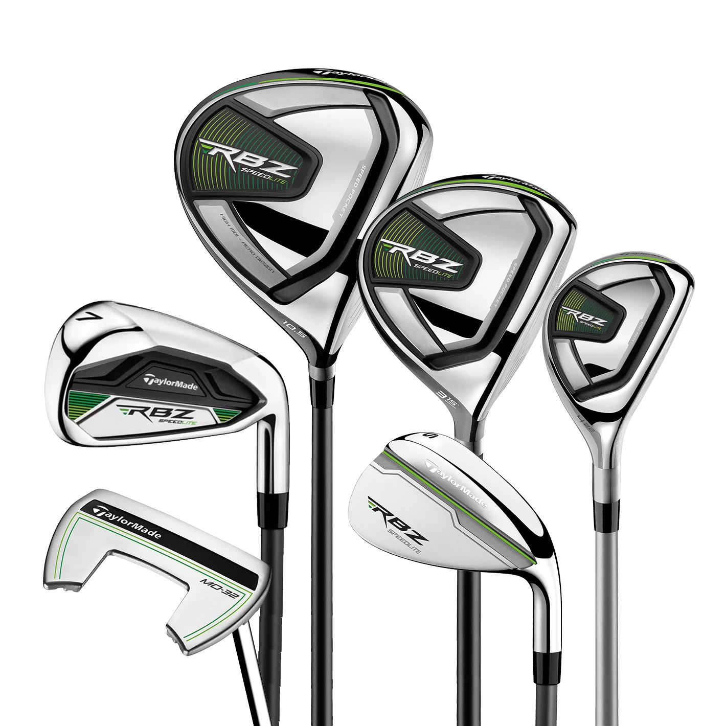 TaylorMade RBZ Speedlite 10Pc Steel Golf Package Set