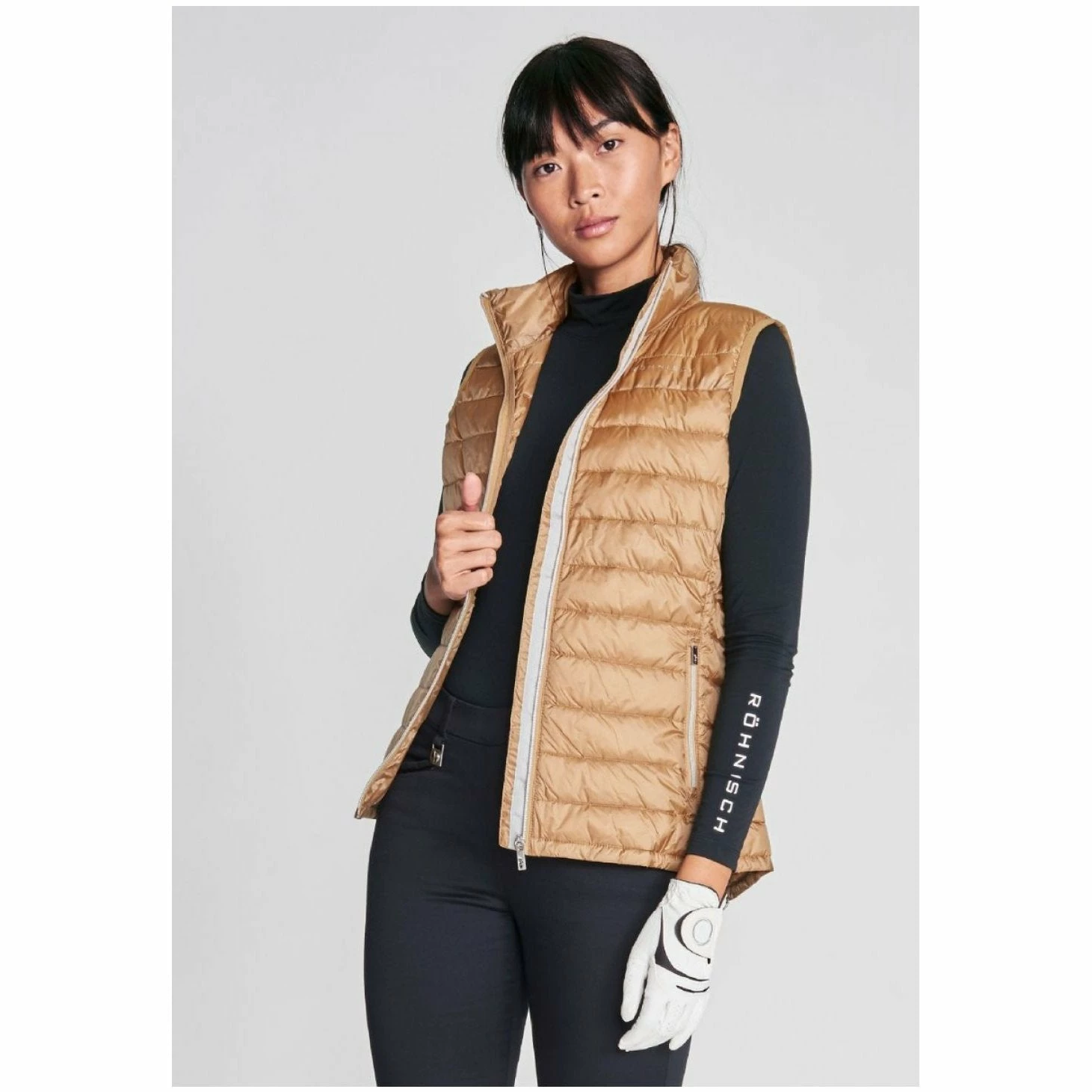 Rohnisch Ladies Shine Light Down Golf Vest 110400 - Image 3