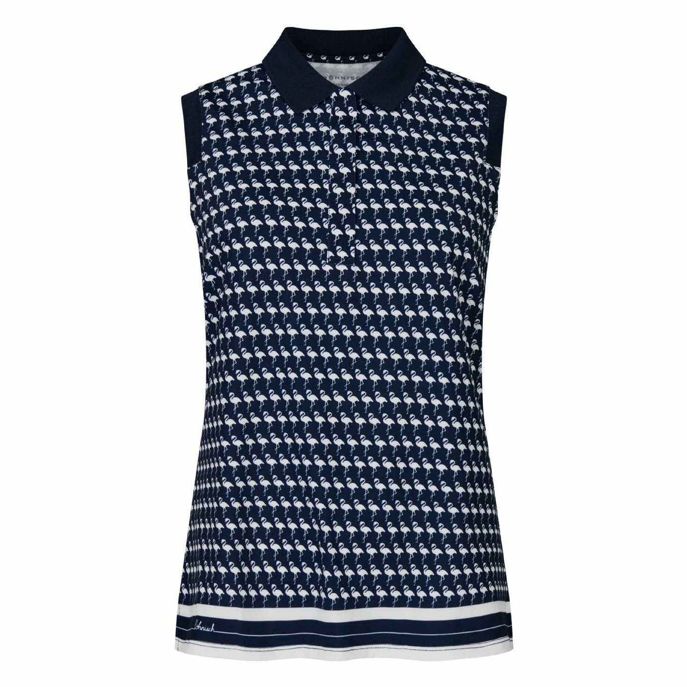 Rohnisch Ladies Sleeveless Deni Golf Polo Shirt 111522 - Image 2