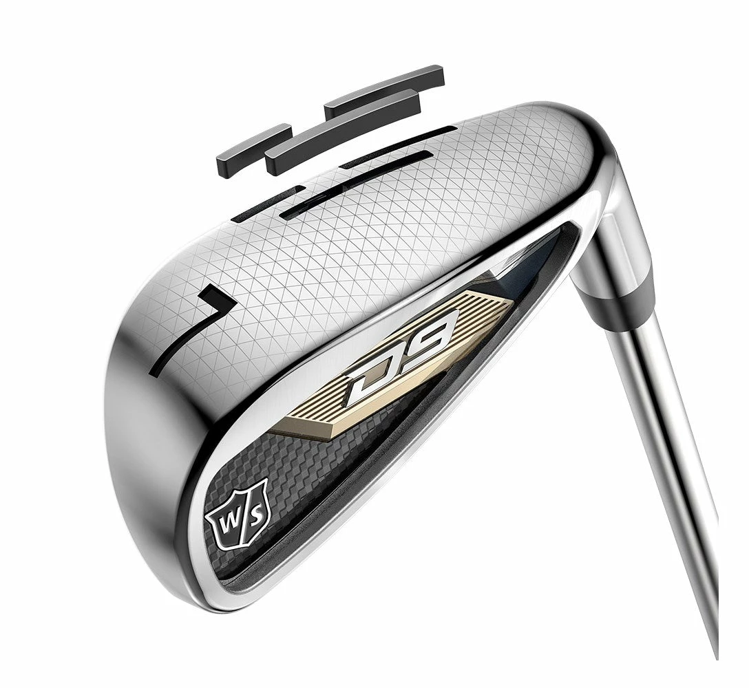 Left Handed Wilson Staff D9 Golf Irons | Steel - Image 6