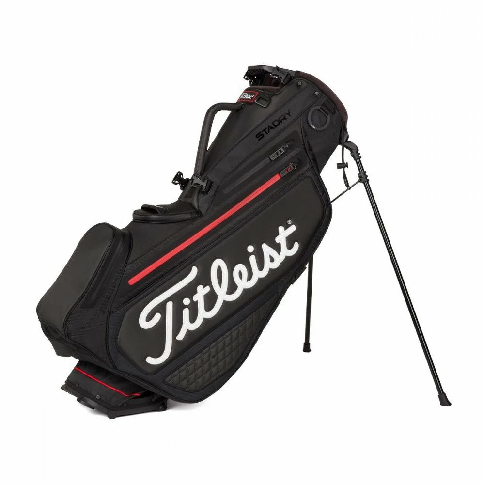 Titleist Jet Black Premium StaDry Golf Stand Bag TB21SXSF2E